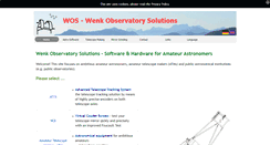 Desktop Screenshot of observatory-solutions.com
