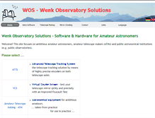 Tablet Screenshot of observatory-solutions.com